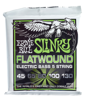 Ernie Ball 2816 plokščios elektrinės bosinės gitaros stygos