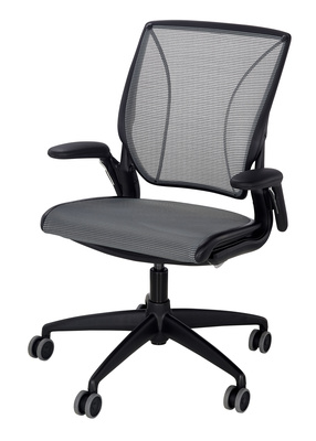 Humanscale World Chair Black studijos kėdė