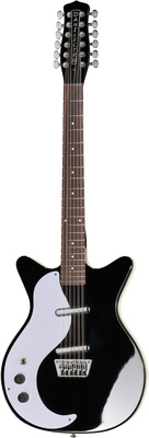 Danelectro 59 Dano 12 Lefthand BK kairiarankė elektrinė gitara