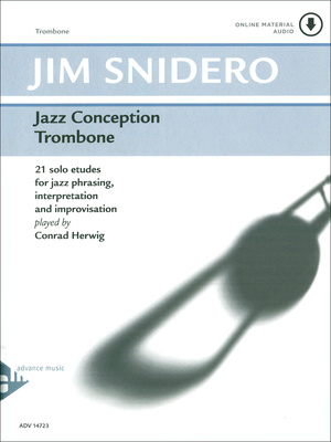 Advance Music Jazz Conception Trombonas literatūra