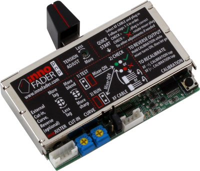 Innofader PNP, Extra Regler, ohne Adapter-Boards, On-board Verkabelungs-Tester wendbare 3 und 4 pin VCA Kabel, passend für Denon / Rane