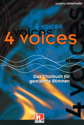 Helbling Verlag 4 Voices Chorbuch vokalinis dainų sąsiuvinys