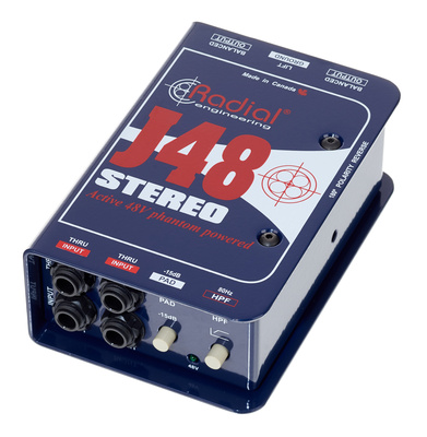 Radial Engineering J 48 Stereo DI boksas