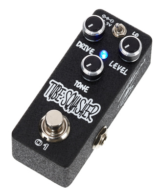 O1 Tube Squasher Overdrive Pedal, Regler: Tone, Level, Drive & Lo Cut, passendes Netzteil optional #409939 (nicht im Lieferumfang enthalten),
