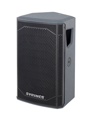 B-Stock, Syrincs S3A, 10""/1"" Multifunktionsgehäuse aktiv, 450Wrms, mit DSP Modul, Adam Hall SM 707 Hochständerflansch neigbar., M10