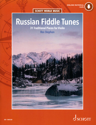 Schott Russian Fiddle Tunes smuiko natų knyga