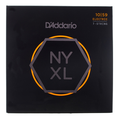 Daddario NYXL1059 7 stygų elektrinės gitaros stygos