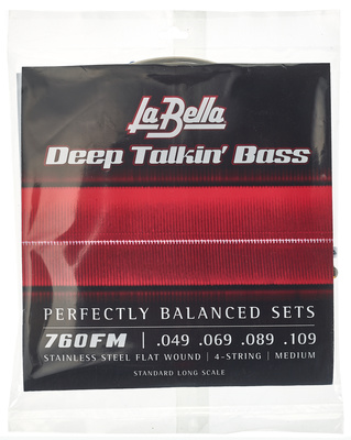 La Bella 760FM Flatwound bosinės gitaros styga