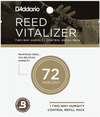 DAddario Woodwinds Vitalizer 72% papildymo pakuotė liežuvėlių dėklams