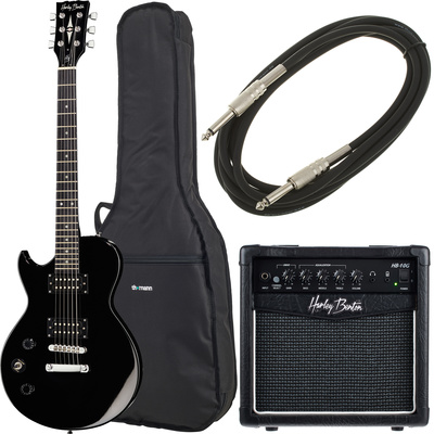Harley Benton SC-200LH BK Student Ser elektrinė gitara