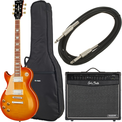 Harley Benton SC-450PlusLH HB Vintage kairiarankė elektrinė gitara  