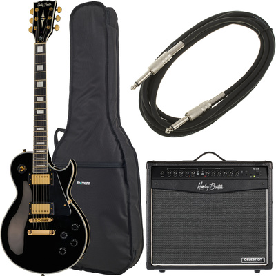 Harley Benton SC-500 BK Vintage Serie elektrinė gitara 