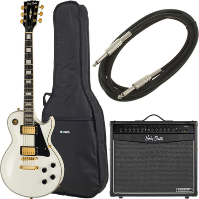 Harley Benton SC-500 WH Vintage Serie elektrinė gitara