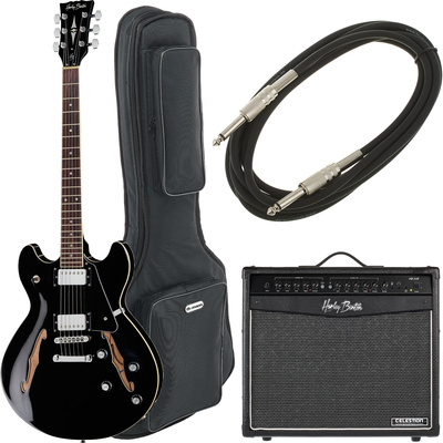 Harley Benton HB-35 BK Vintage Series elektrinė gitarų komplektas