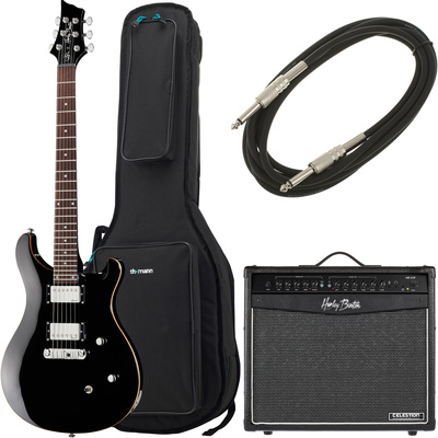 Harley Benton CST-24 BK elektrinė gitara  