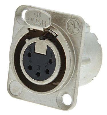Neutrik NC5 FD-LX 5-kontakčių XLR jungtis  