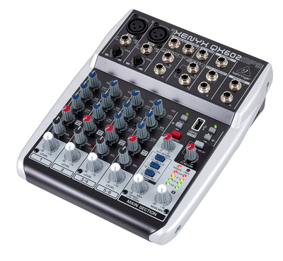 Behringer Xenyx QX602MP3 analoginis mikšerinis pultas