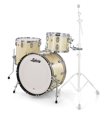 Ludwig Classic Maple Fab 22 Vint. Wh. būgnų korpusų komplektas