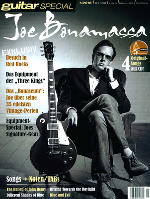 Guitar Special Joe Bonamassa- Das Guitar Special zum Phänomen, Seine Tourneen sind Mega-Events,sein musikalischer Output und sein Talent