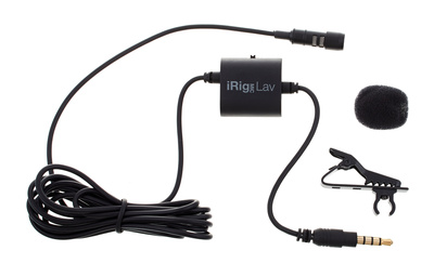 IK Multimedia iRig Mic Lav mikrofonas mobiliesiems įrenginiams