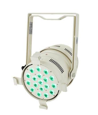 LED PAR 64 CX-3 18x8W RGBW Quad-Color weiß, Die CX LED Par Serie bringt komplett neue Farb, Kreationen in die Reihe der LED Scheinwerfer.