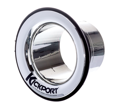 Kick Port Bass Drum Insert Booster Chrom bosinio būgno sutvirtinimo žiedas  