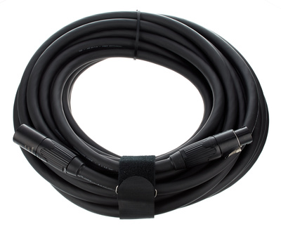 10723, NLT8 Lautsprecher-Kabel 8x 4,0mm², Neutrik, NLT8FX-BAG - NLT8MX-BAG, schwarz, Kabel-Durchmesser: ca. 17,8mm, OFC, extra verstärkter
