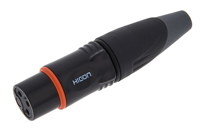 Hicon Hi-X3CF-HD-B 3-pin XLR jungtis (vyriška/moteriška)