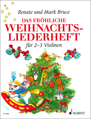 Schott Fröhliche Weihnachtslieder smuiko natų knyga