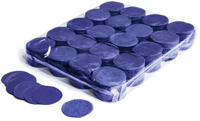Magic FX Confetti round Ø 55mm D. Blue konfeti