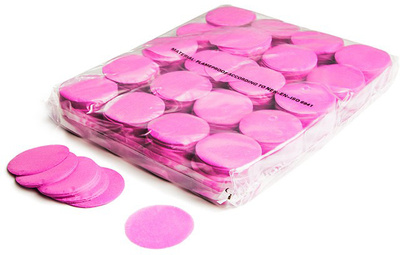 Magic FX Confetti round Ø 55mm Pink konfeti