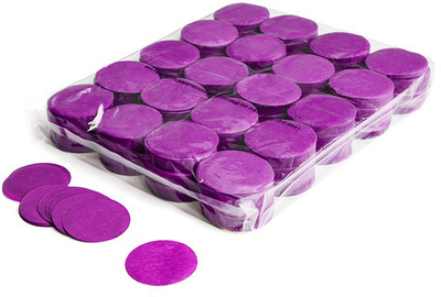 Magic FX Confetti round Ø 55mm Purple pirotechnika