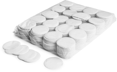 Magic FX Confetti round Ø 55mm White konfeti