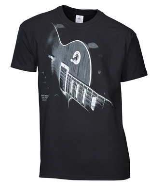 T-Shirt Cosmic Body Größe L. Aus der Serie Out Of The Dark, 100 % Baumwolle, Schwarz mit hochwertigem Aufdruck. Waschbar linksseitig bei 40