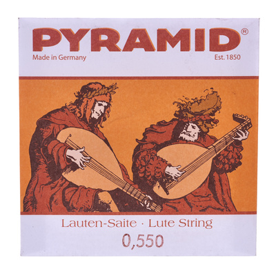 Pyramid Single String g' for Lute 0,55 liutnės styga