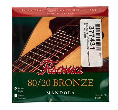 Fisoma F3120D Mandola Strings 80/20
