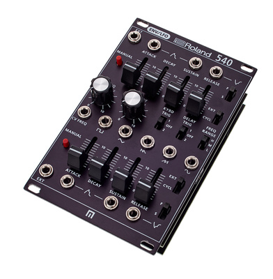 System-500 540 2ENV-LFO, Modul im Eurorackformat, Dual Envelope Generator&LFO (Low Frequency Oscillator) ist eine multifunktionale