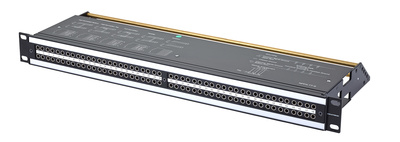 NPPA-TT-S-I, TT-Phone 96er Patchbay, Lötversion, frontseitig ""programmierbar"", komplett isoliert, goldbeschichtete Steckerkontakte,