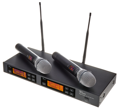 the t.bone free solo Twin HT 660 MHz belaidis rankinis mikrofonas