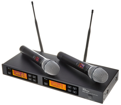 the t.bone free solo Twin HT 823 MHz belaidis rankinis mikrofonas