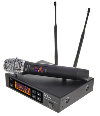 the t.bone free solo HT 590 MHz belaidis mikrofonas su rankiniu mikrofonu
