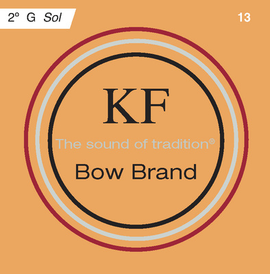 Bow Brand KF 2nd G Harp String No.13 arfų styga