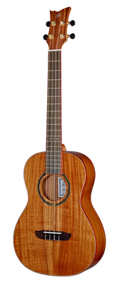 B-Stock, Ortega RUACA-BA, Ukulele, Baritongröße, massive Akaziendecke, Korpus Boden aus massiver Akazie und Zargen Akazie laminiert, Okoumehals,