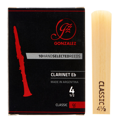 Gonzalez Classic Eb Clarinet 4.5 klarneto liežuvėliai (prancūziški)