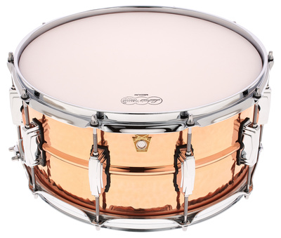 Ludwig 14"x6,5" Hammered Copper Phon. varinis mušamasis būgnas