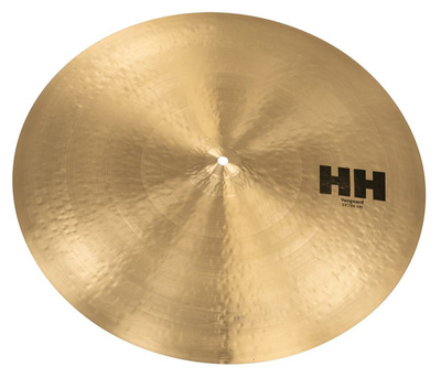 22"" HH Vanguard Crash/Ride Becken, B20 Bronze, Brillant Finish, dünne, leichte Becken mit kleiner Glocke, dunkler Sound, sehr schnelle