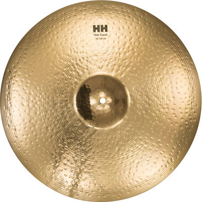 19"" HH Remastered Thin Crash, handgehämmert, B20 Bronze, sehr musikalisches Crash mit tieferem, warmen Ton, volle Ansprache mit schneller