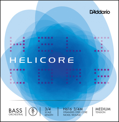 Daddario H616-3/4M Helicore kontraboso styga