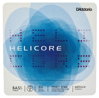Daddario HH611-3/4M Helicore kontraboso styga