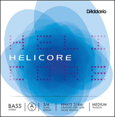 Daddario HH613-3/4M Helicore kontraboso A styga  